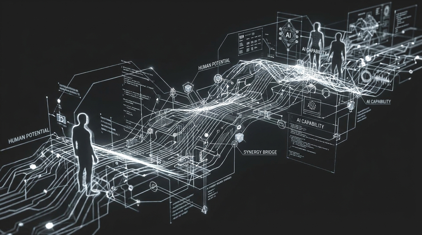 Abstract architecture of connected intelligent workflows
